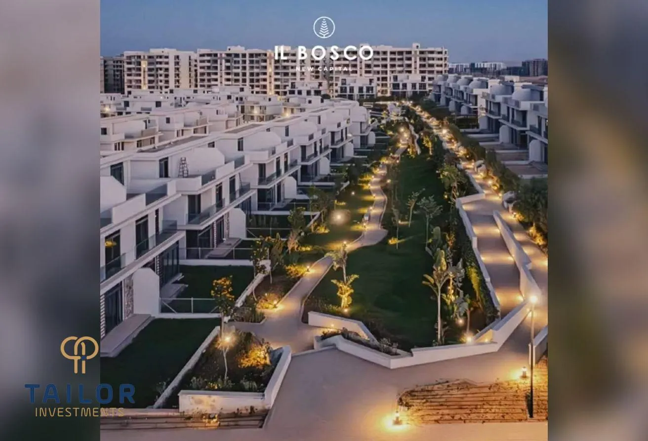 Sale in IL Bosco City: توين هاوس لقطه للبيـع بالعاصمه الاداريه البوسكو ..