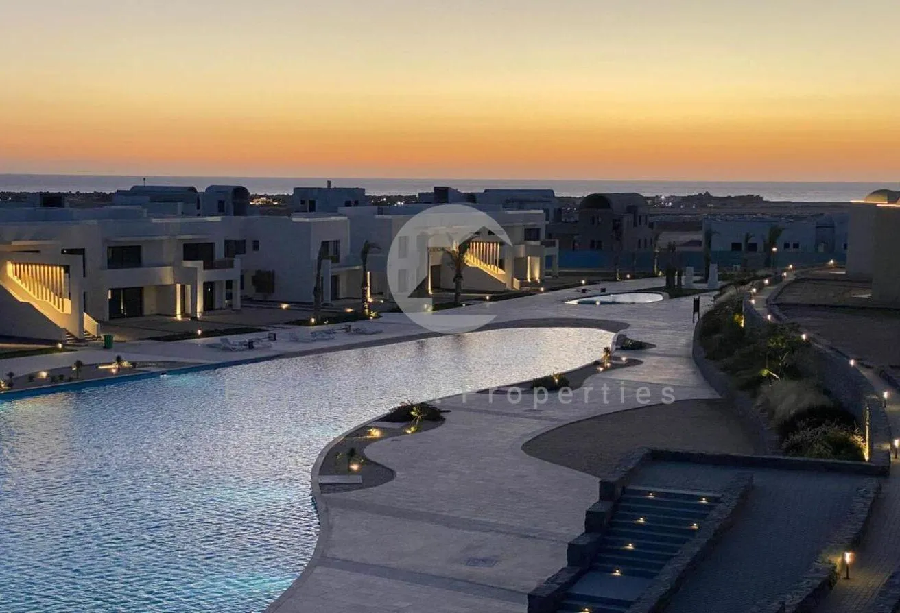 Sale in Shedwan Resort: 2 BEDROOMS FINISHED_ON LAGOON IN MAKADI WITH 0% DP