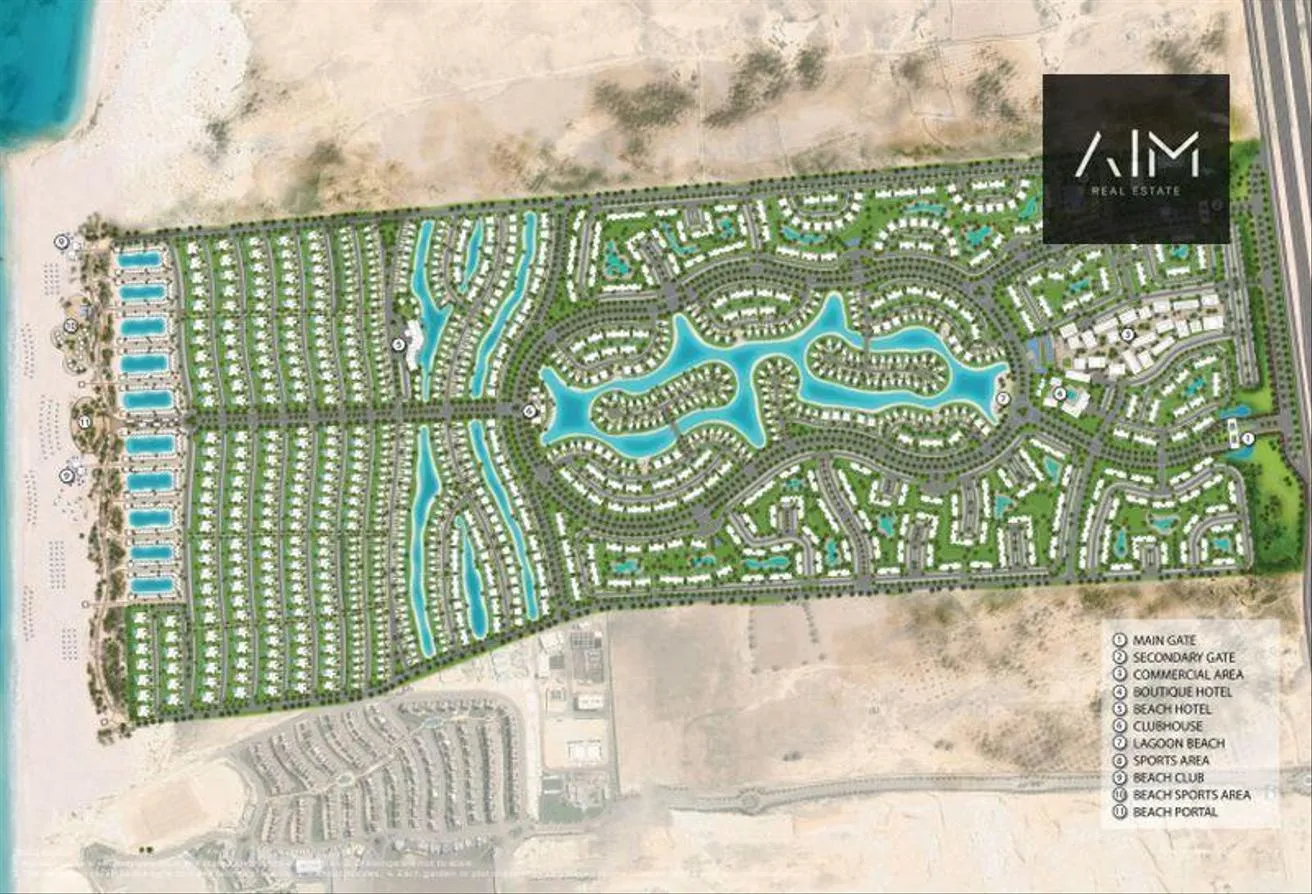Sale in Solare: town house corner lagoon view, lowest price