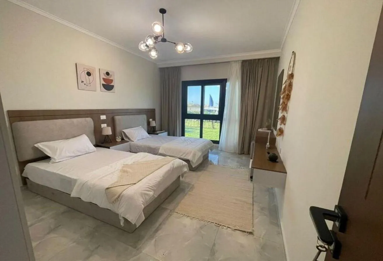 Sale in Telal Alamein: Garden chalet with 10% DP 10years plan no interest
