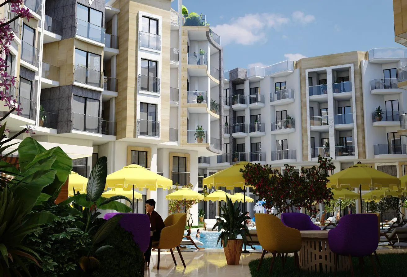 Sale in Al Ahyaa District: Chalet With garden On BEACH-5 years installments