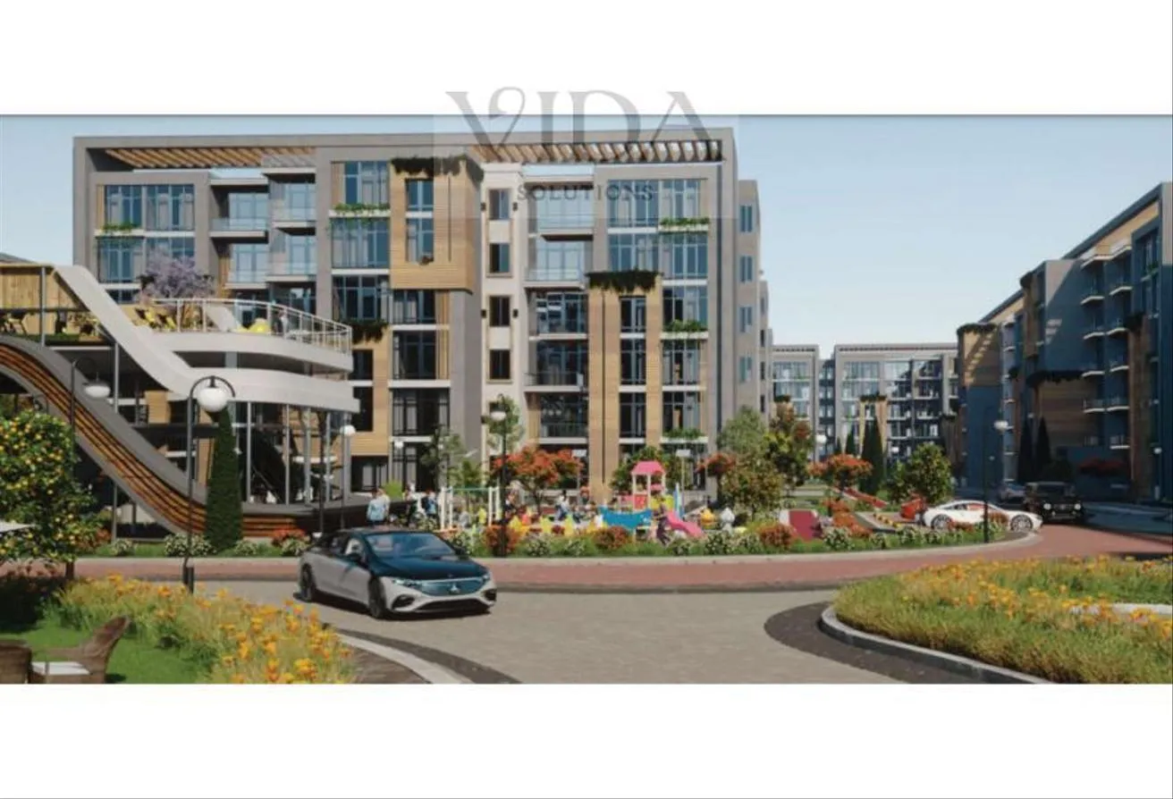 Sale in Valencia Valley: 0% DP-Apartment 2bdr pool view- valencia new cairo