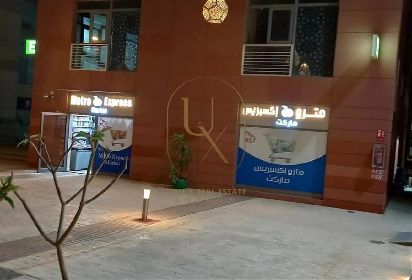 Sale in The Courtyard: Finished Commercial shop 112 Sqm For Sale