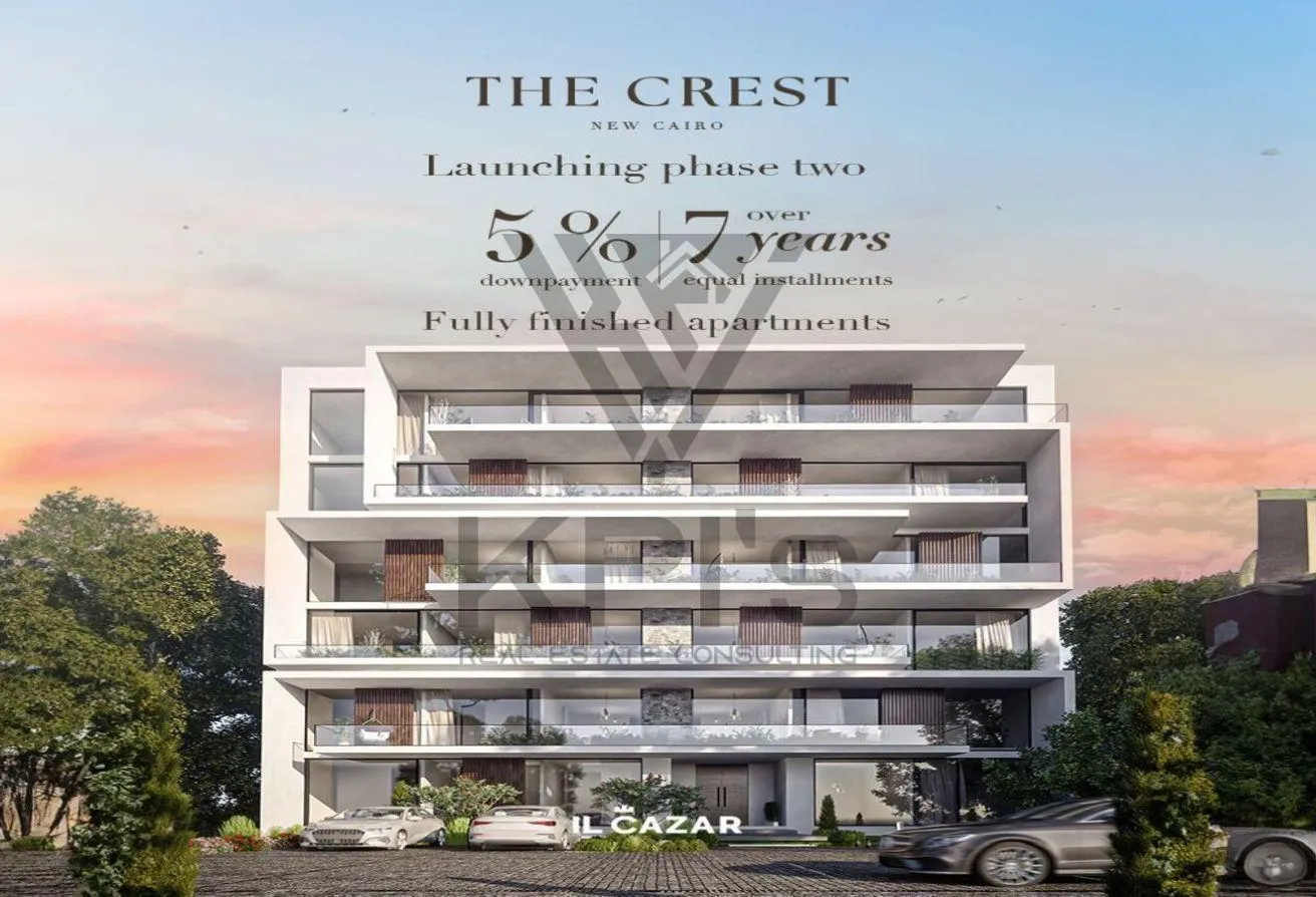 Sale in The Crest: Villa 330m INST.8Y-Next to AUC, Hyde Park-DP 10%
