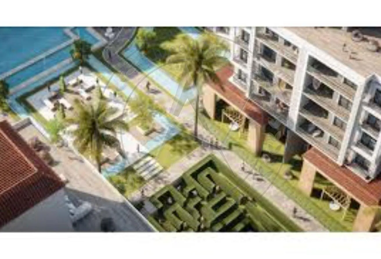 البيع في بيراج: Apartment with garden - Peerage New Cairo 
