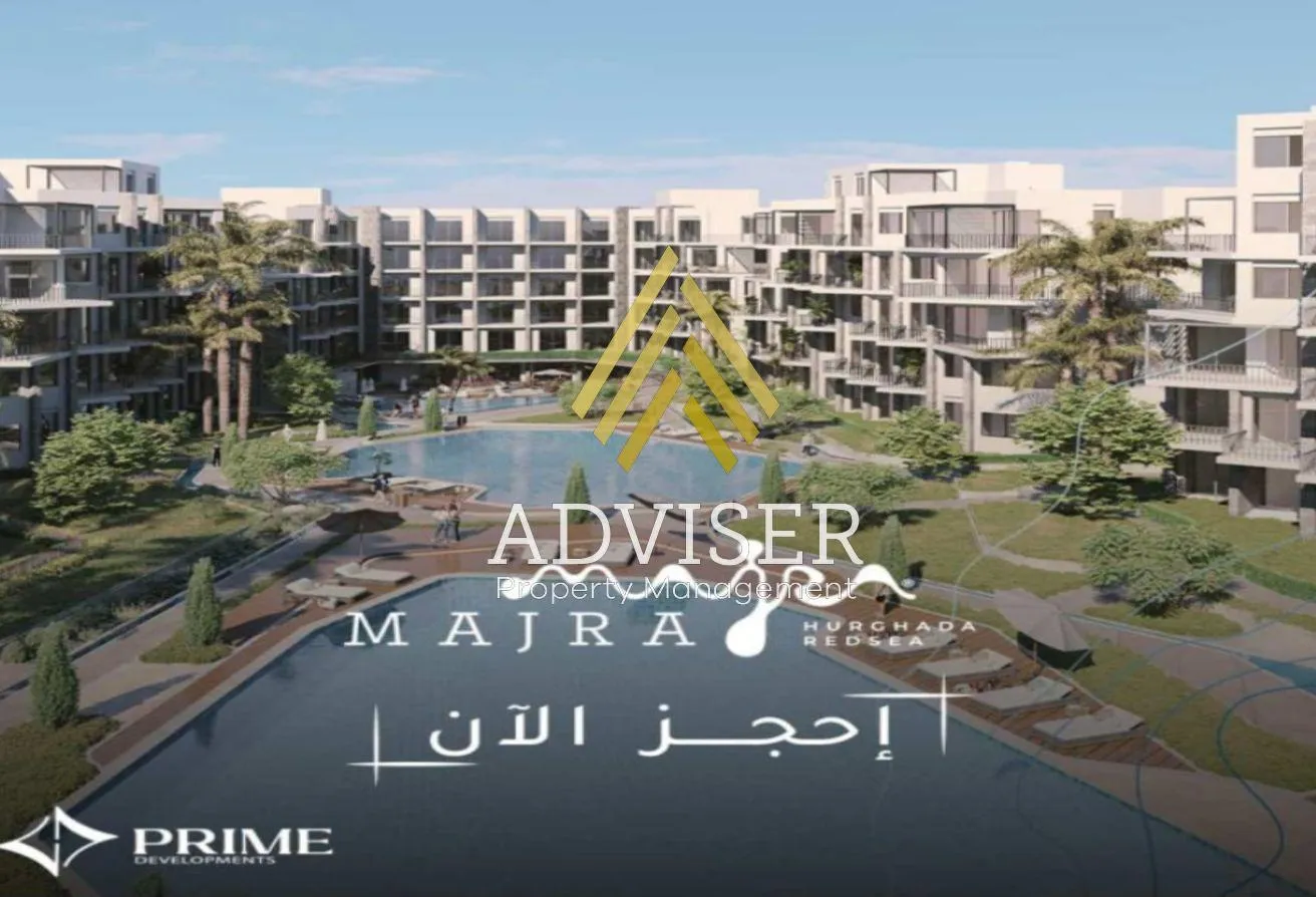 Sale in Majra Hurghada: Modern one bedroom private beach in Majra