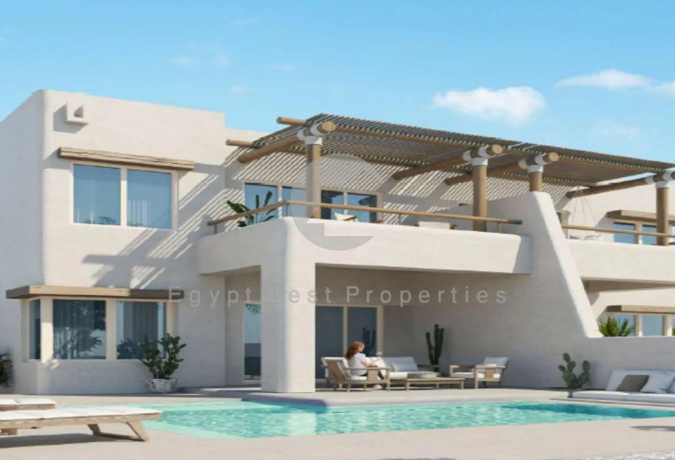 البيع في هاسيندا ويست: TOWNHOUSE 4BEDS 190SQM _ SEA VIEW IN HACIENDA BLUE 