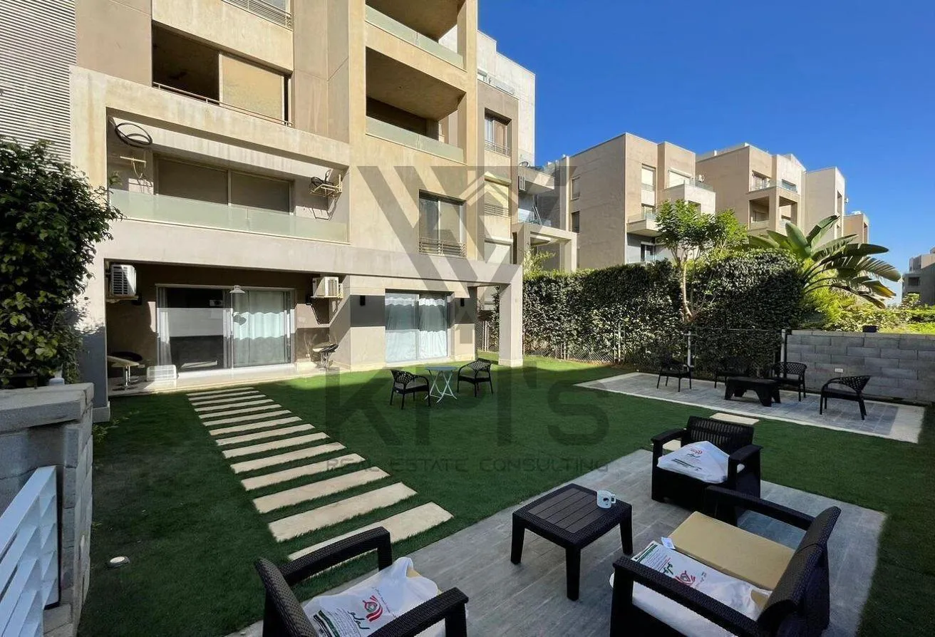 Rent in Village Gardens Katameya: Ground Apartment -LANDSCAPE View-Lowest Rent Price