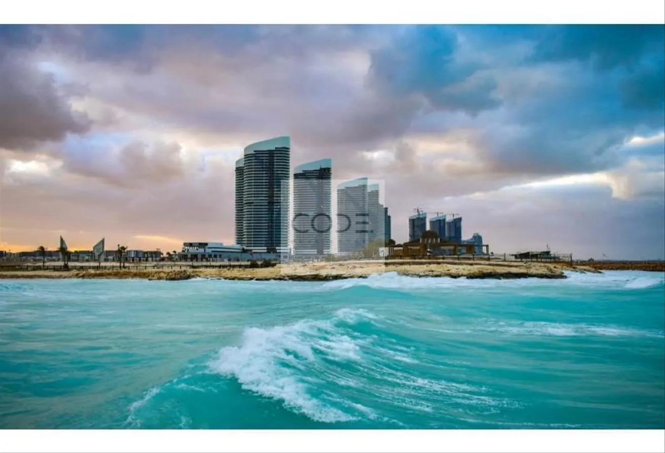Sale in North Edge Towers: Direct sea view-unit with parking-New Alamein