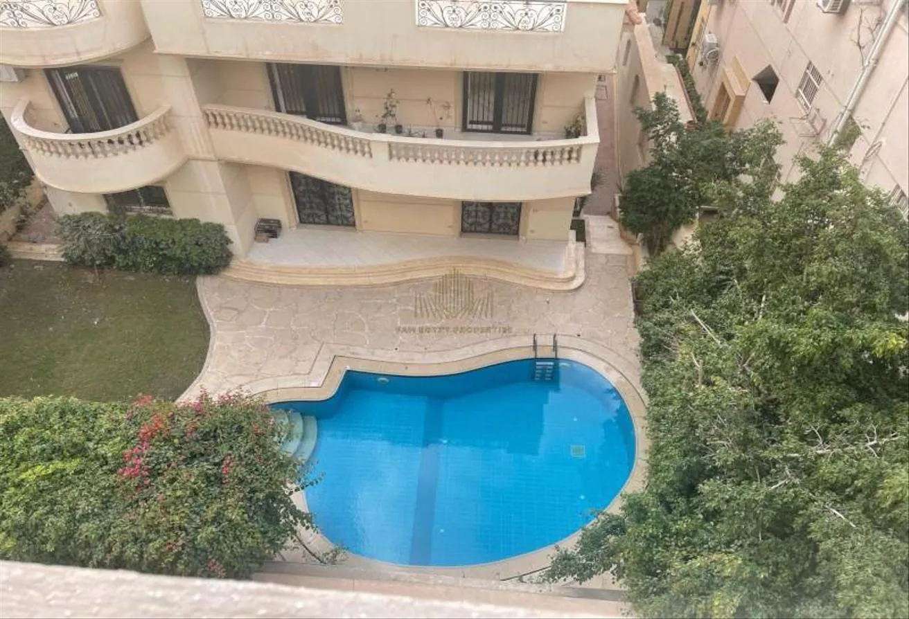 Sale in El Banafseg Apartment Buildings: بفيلات البنفسج بنتهاوس بالروف للبيع فيو جاردن