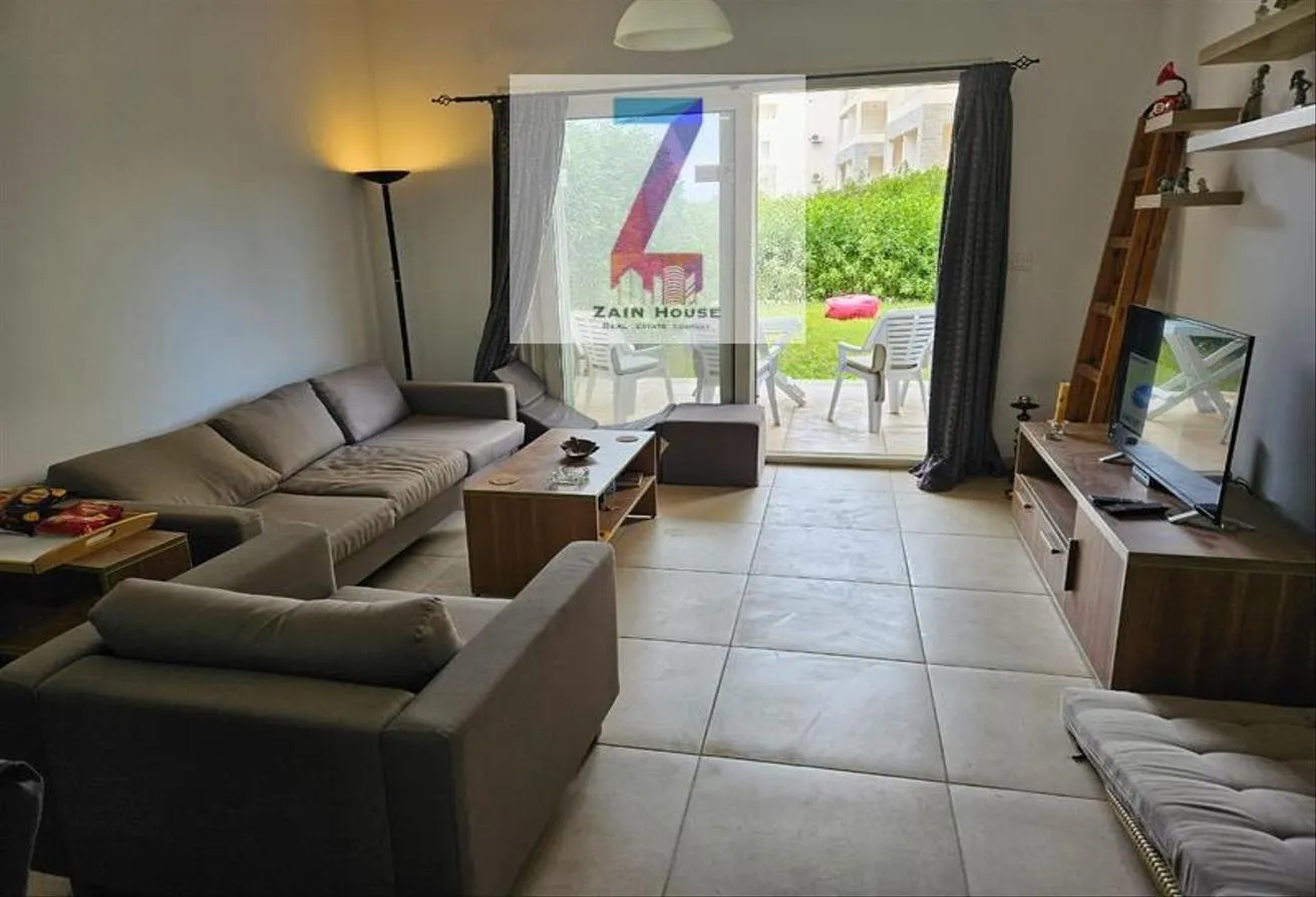Sale in Blumar: Fully finished chalet with garden view in Sokhna