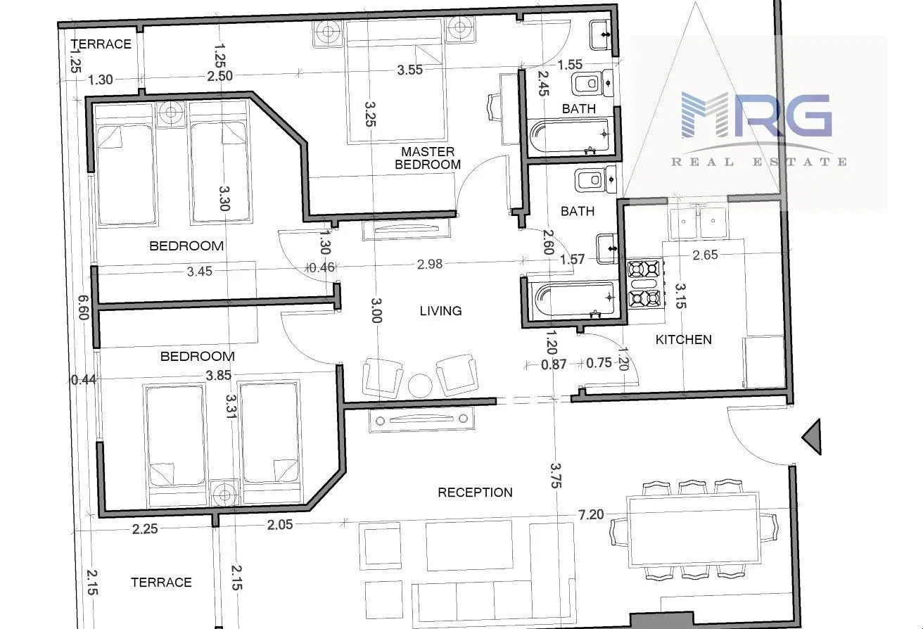 Sale in Katameya Gate: Apartment for sale in Katameya Gate, area 138 m