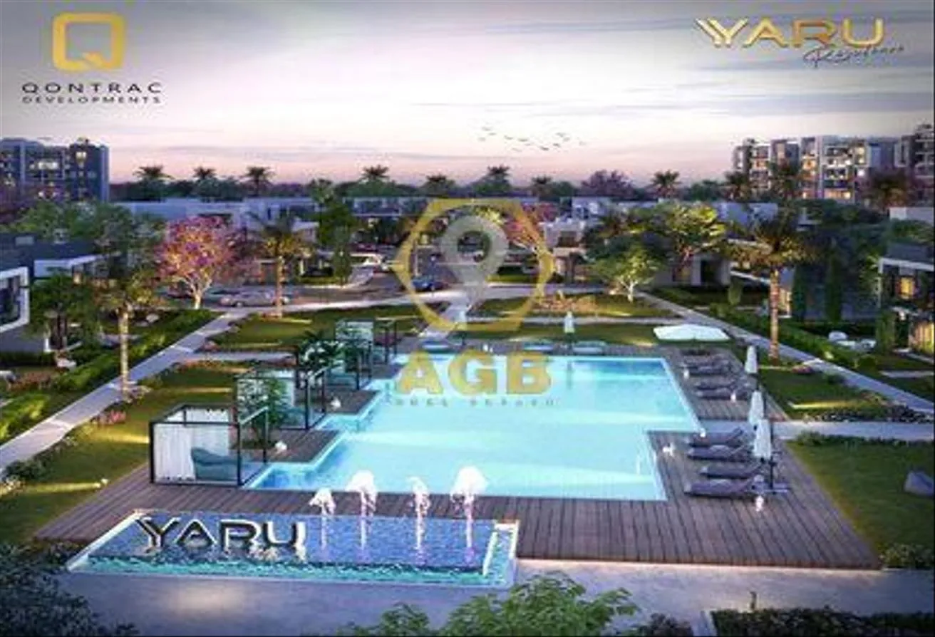 Sale in Yaru new capital Compound: امتلك شقة 165 متر في كمبوند يارو بالعاصمة الادارية