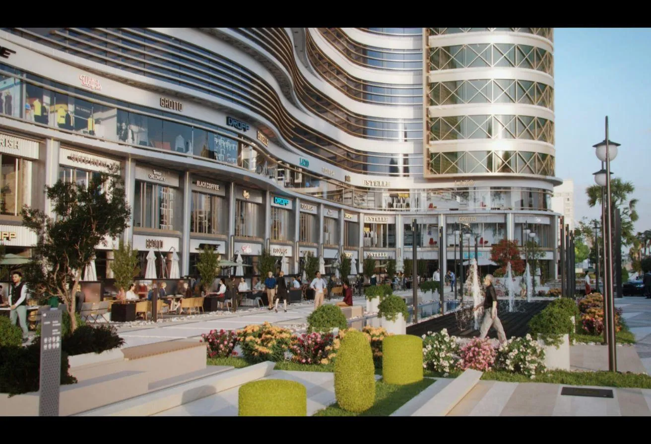 Sale in Golden Tower 2: مكتب متشطب بالتكيفات للبيع باقل سعر متر فالعاصمة  