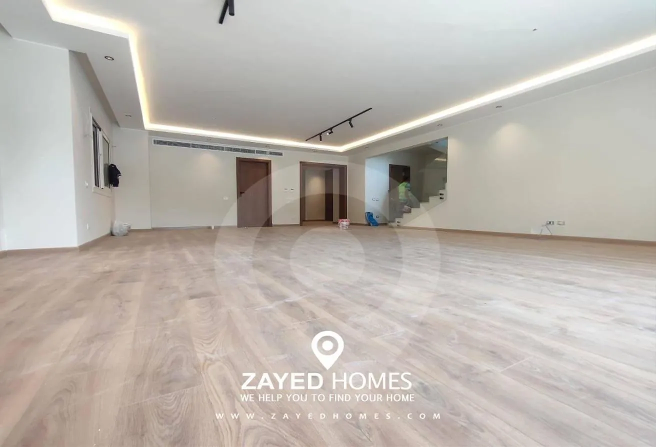 Rent in New Giza: Lakeside ground floor duplex for rent in Westridge