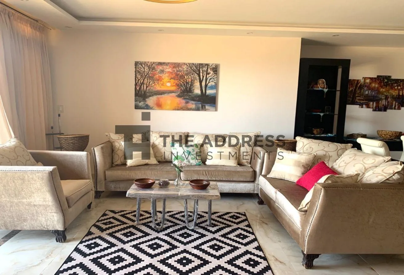 Rent in Azad: Ground APT+Grden 120m -fully furnished in Azad