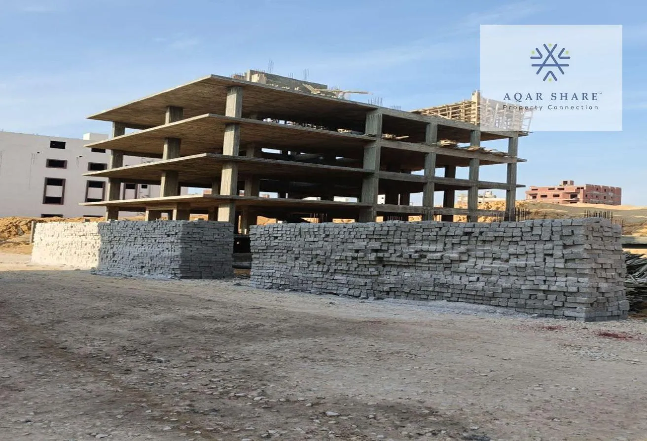 البيع في عمارات النرجس: هيكل للبيع دبل فيس علي جنينة 465متر بامتداد النرجس 