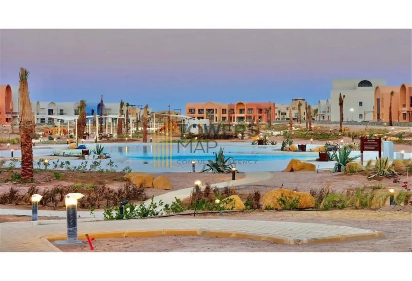 Sale in Kamaran: Own A Chalet Prime Location on Sand Pools/Finished