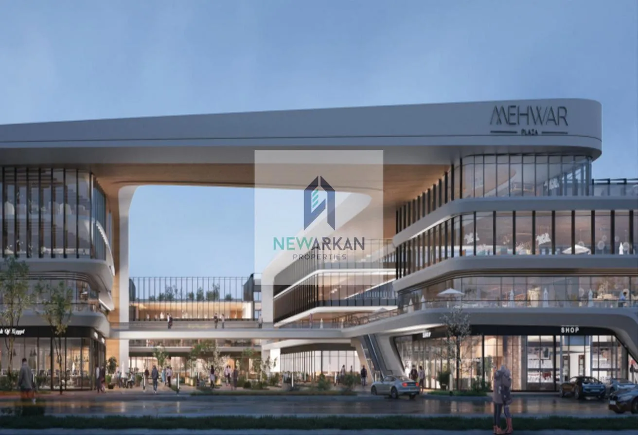 Sale in Mehwar Plaza: Shop ground floor on the axis, with 10% advance