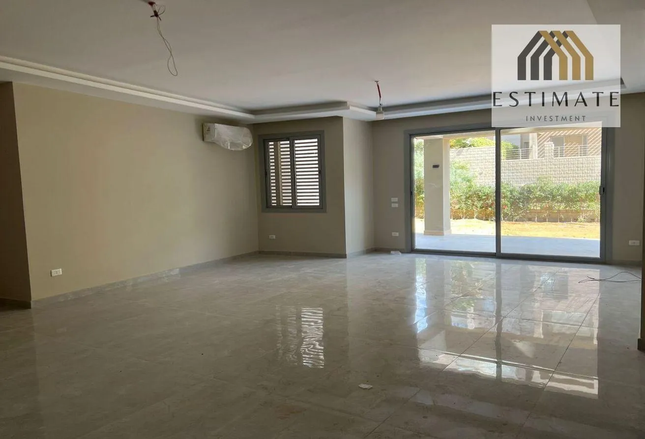 Rent in Village Gardens Katameya: Ground apartment 215m for rent in Village Gardens