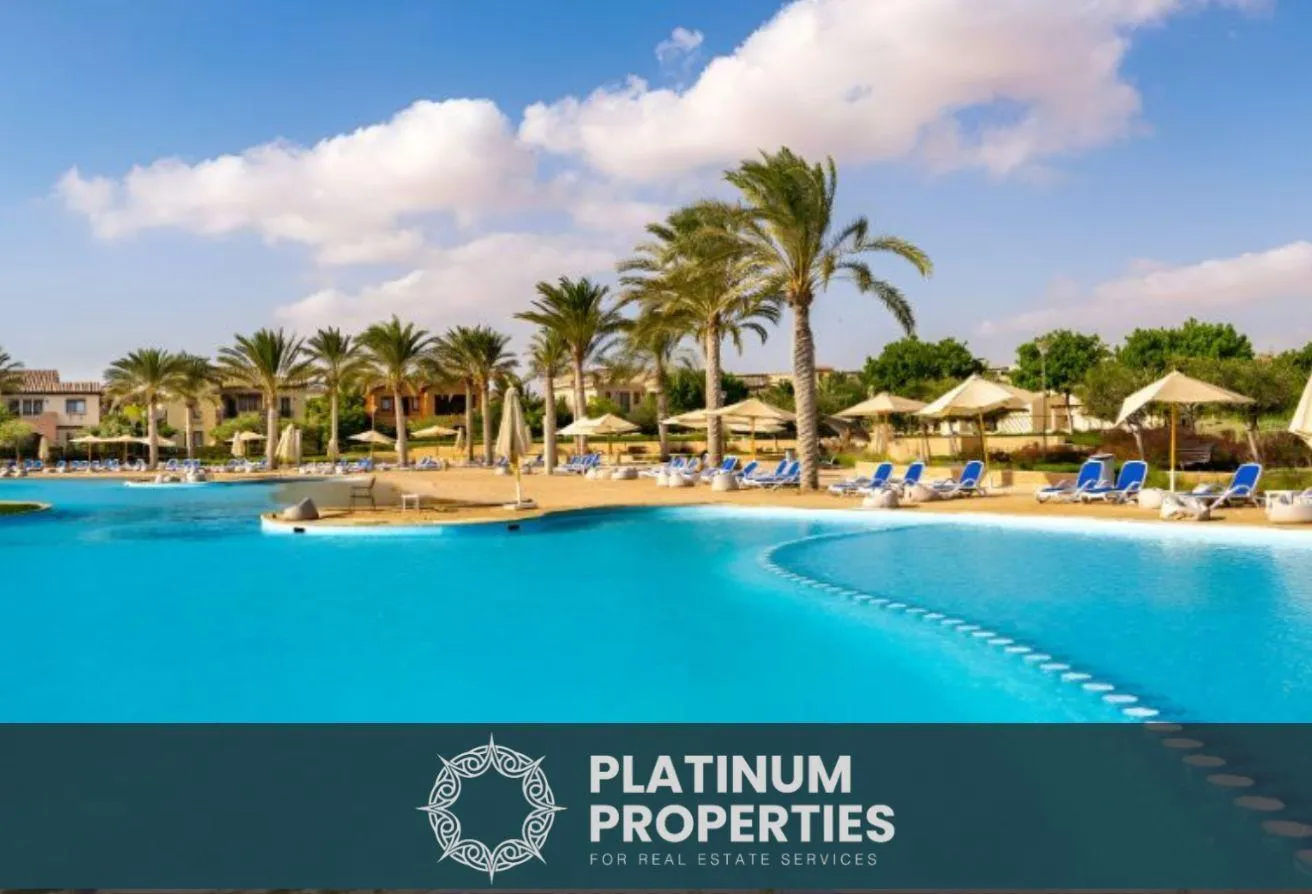Sale in Marassi: Town House Corner with pool view Marassi Emaar