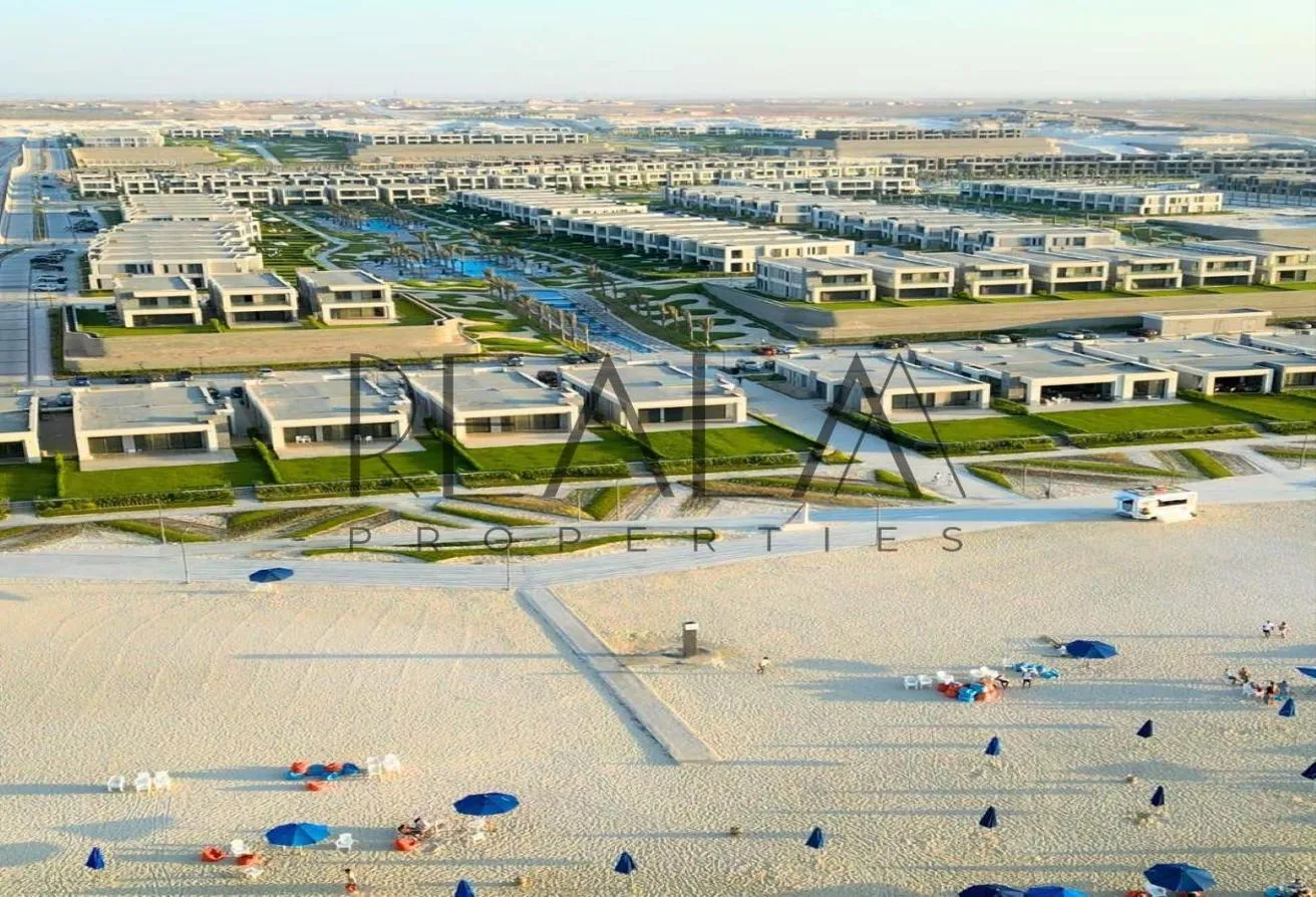 Sale in La vista Ras El Hikma: Chalet 110m Fully Finished Delivery Date 2026