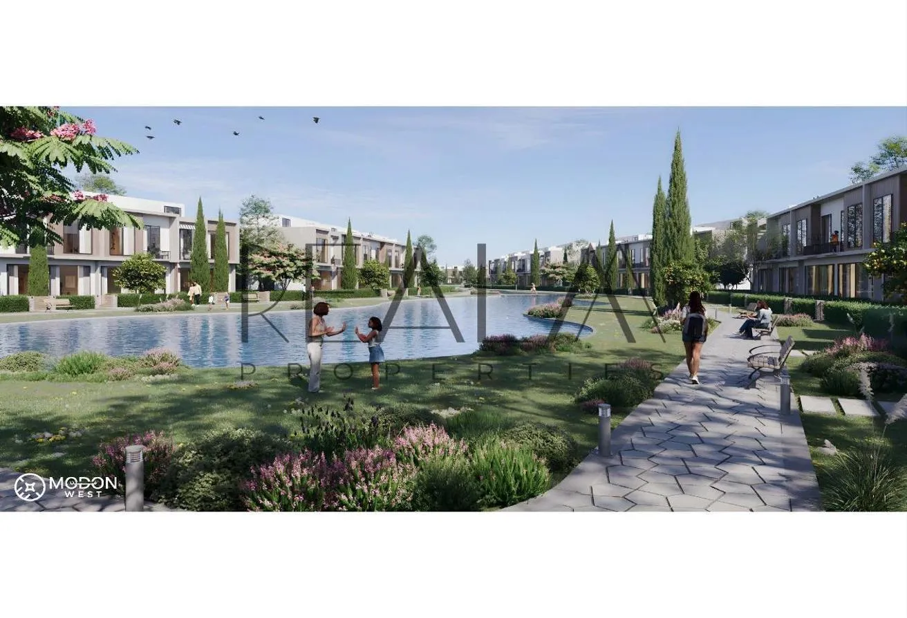 Sale in Modon West: UNIQUE APARTMENT FULLY FINISHED INSTALLMENTS 12 Y
