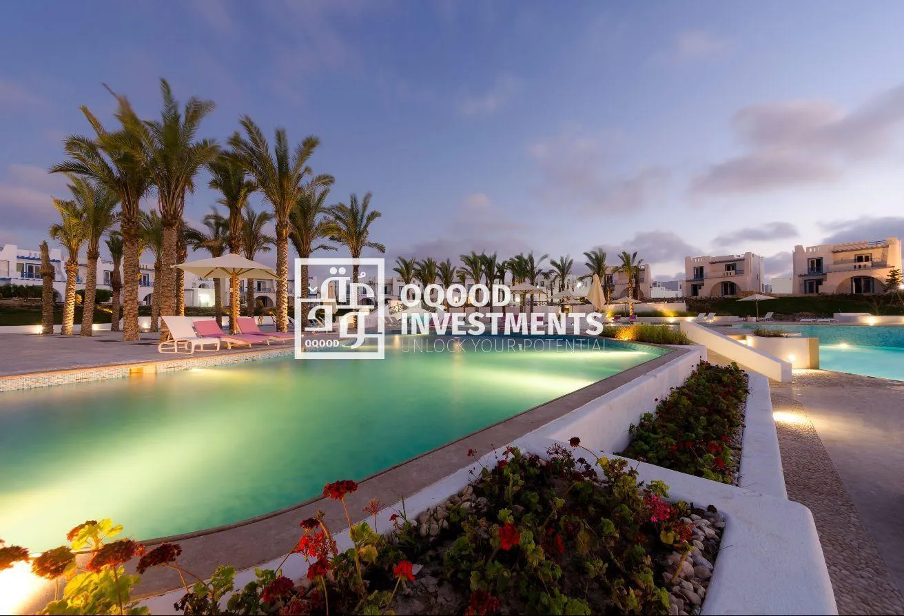 Sale in Mountain View: Lowest Price -Town 1st row Lagoon and Bahary-Crete