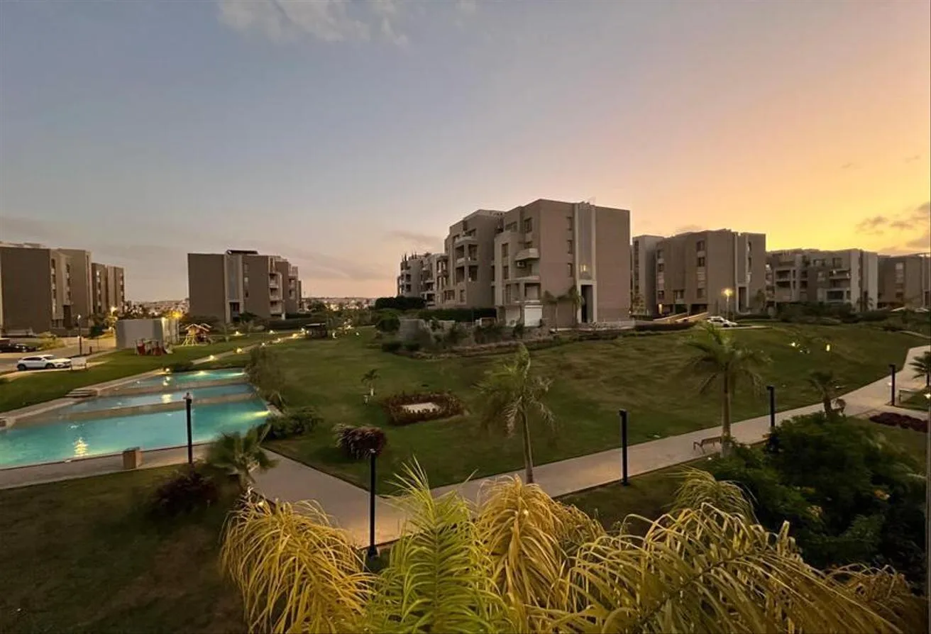 Rent in Village Gardens Katameya: S.lux apartment with (kitchen/ACs) in palm hills