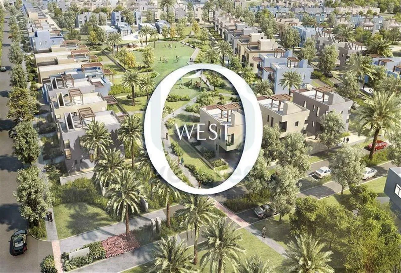البيع في أو ويست: بينتاهوس للبيع في O west مقدم 486الف وتقسيط علي 7س 