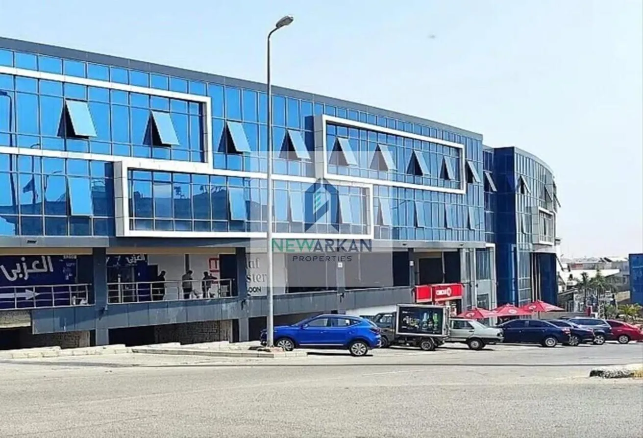 Rent in Zayed Dunes: Office fully finished+AC, open view, near Seoudi