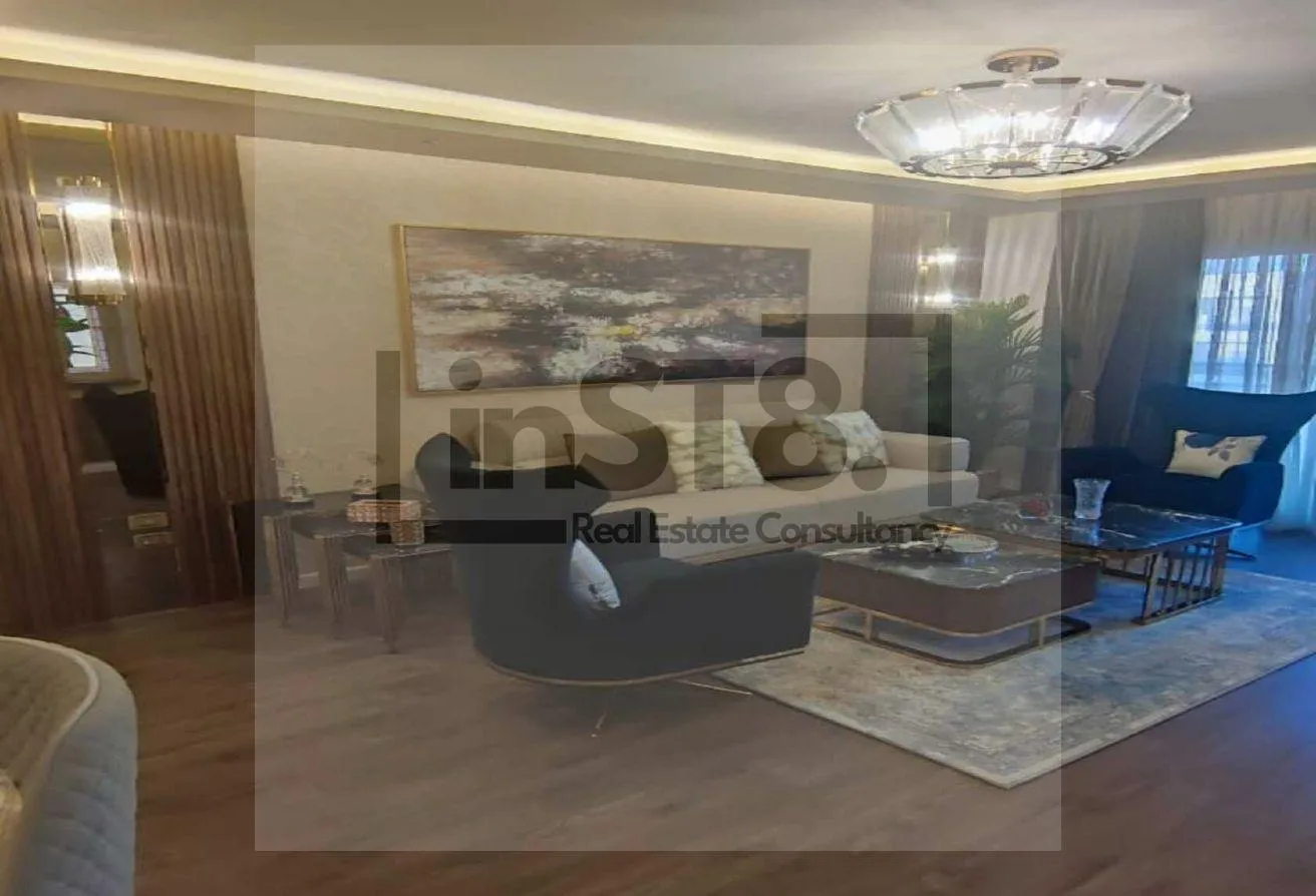 للايجار في سكوير: شقة 3غرف للايجار فرش حديث راقي في ذا سكوير التجمع 