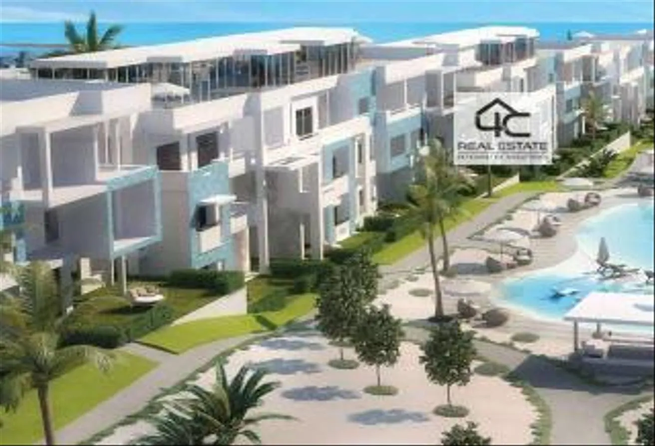 Sale in Fouka Bay: Villa twin house195m ready to move in north coast