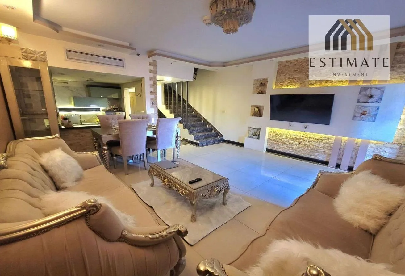Rent in Porto New Cairo: Duplex 145m for rent furnished in Porto New Cairo