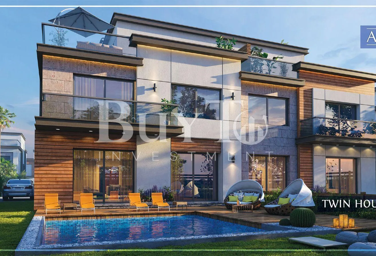 Sale in Azzar: Twin House Prime Location View Garden &amp; Pool RTM