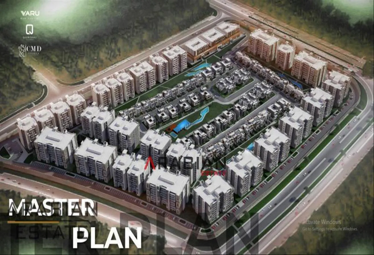 Sale in Yaru new capital Compound: 800k dp &amp; inst-7y own apt 150m
