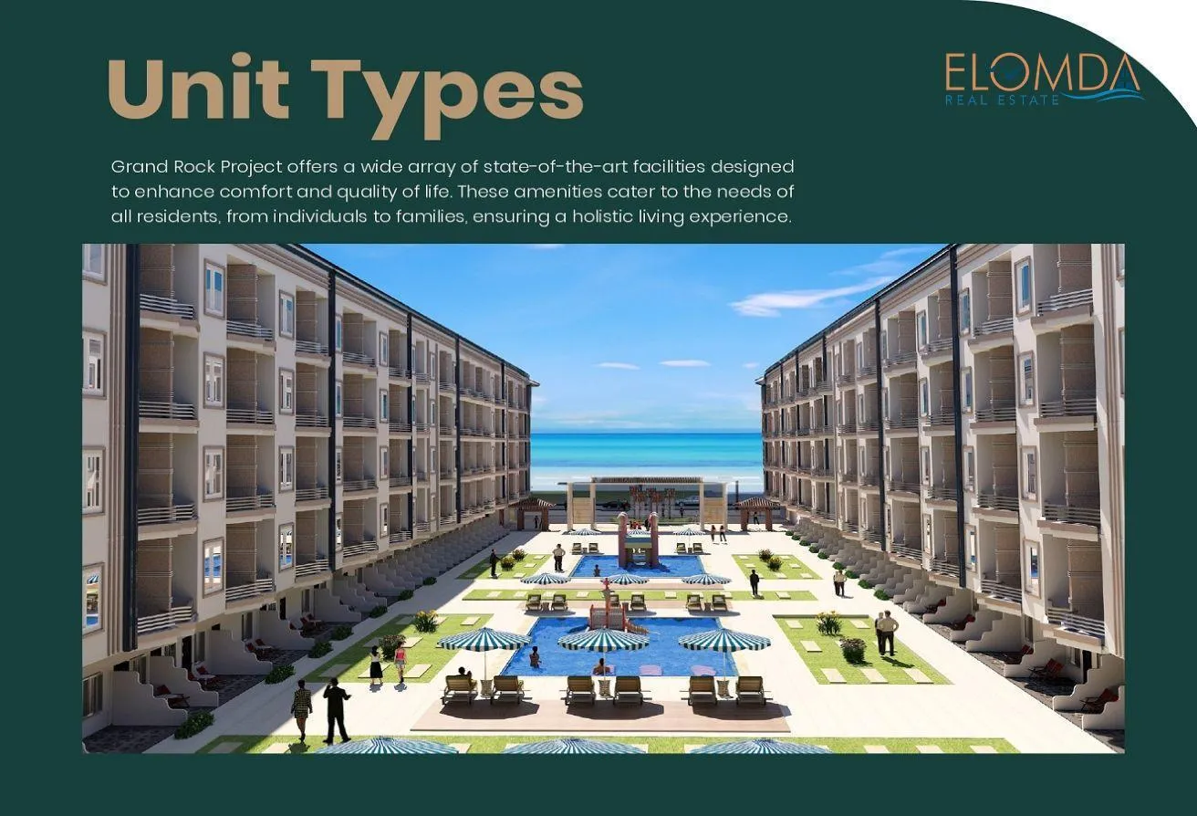 Sale in El Kawther District: Apartment In Grand Rock Resort -Delivery In 2026