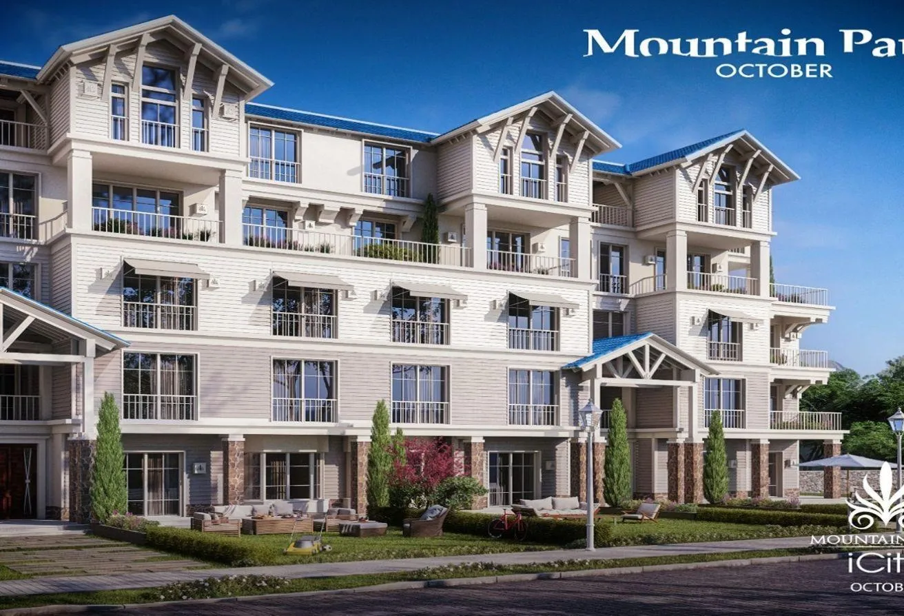 Sale in Mountain View iCity October: اي فيلا جاردن كورنر 250م | ريسيل | استلام 2025
