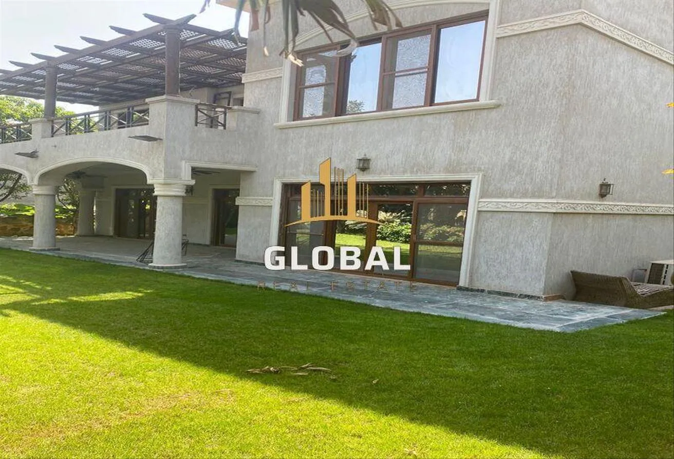 Rent in Lake View: Semi furnished Villa7bed+Nanny room landscape view