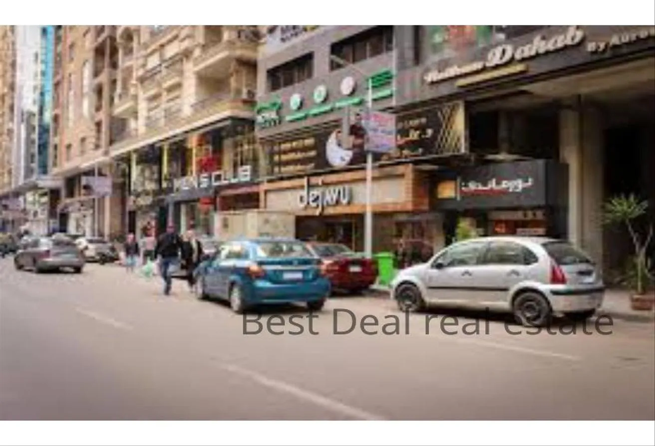 Sale in Mohi Al Din Abou El Ezz St.: A shop in a street from Mohy El Din Abou El Ezz