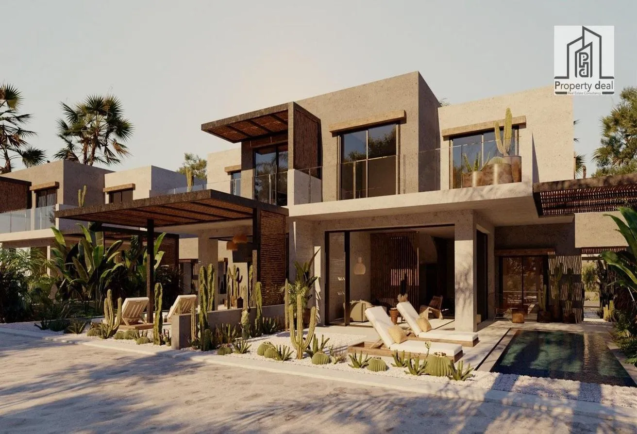 Sale in Jefaira: Finished 108m Chalet, lagoon view, over 9 years