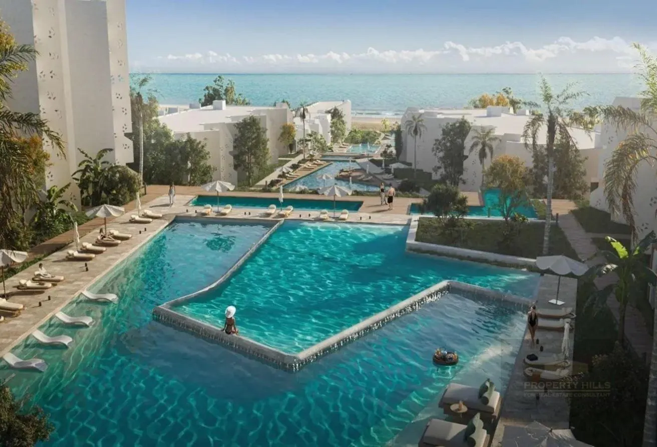 Sale in Marseilia Beach 5: Lowest Price Chalet, 1st Row Sea View, 10-Yrs plan