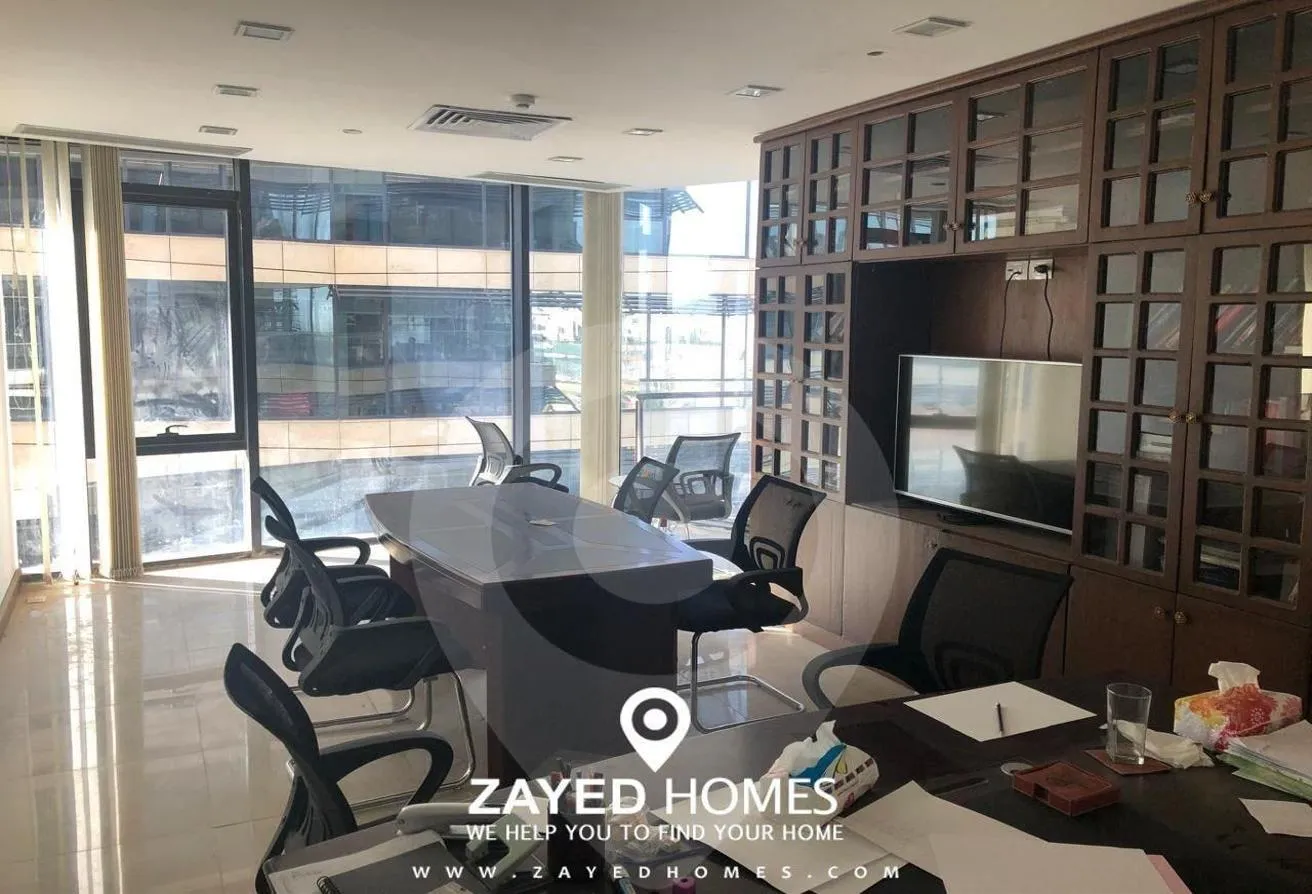 Rent in The Polygon: Finished office for rent in Polygon Sodic, Zayed