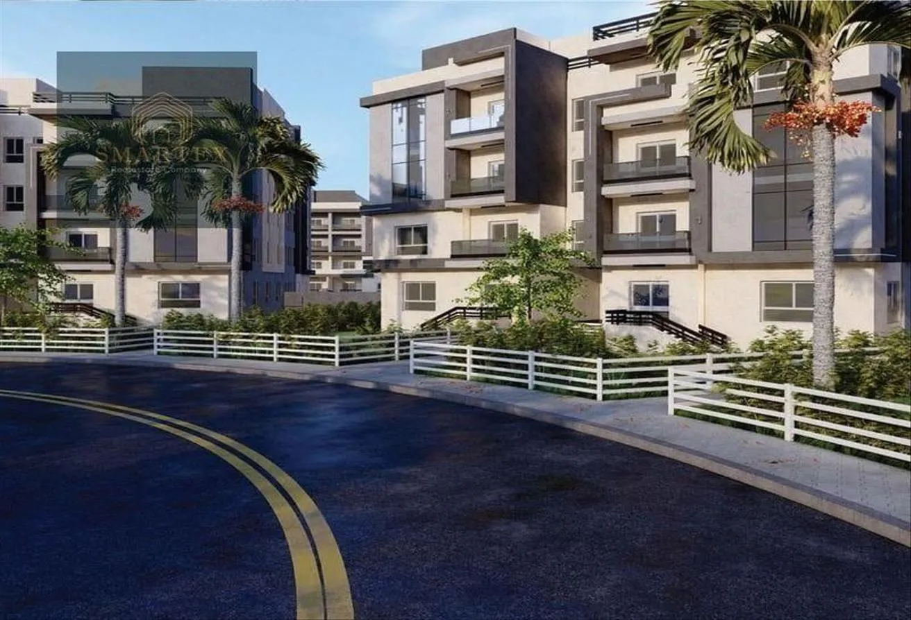 Sale in Palm Capital: apt with a private garden in front of Sodic East