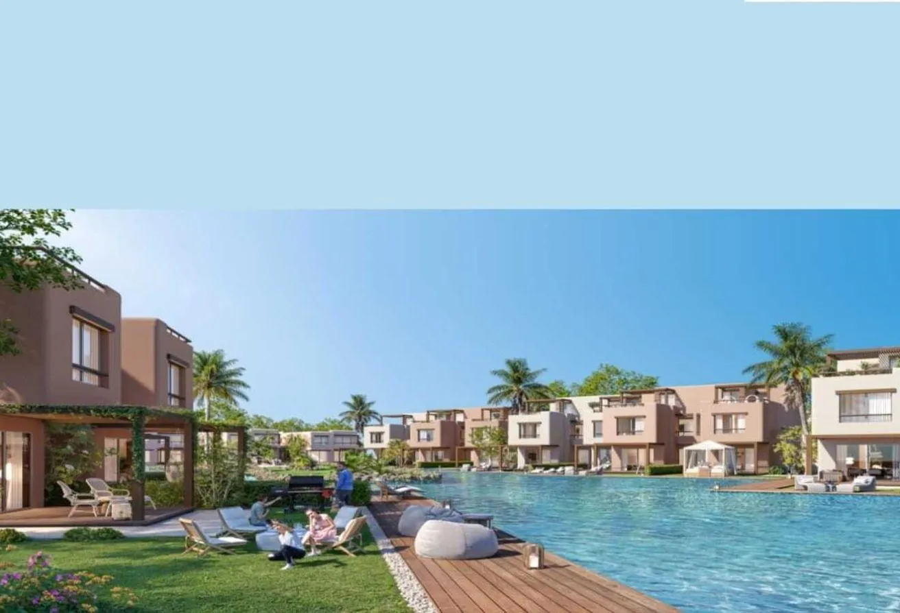 Sale in Hacienda West: chalet116m+192m garden Hacienda Blue by Palm Hills