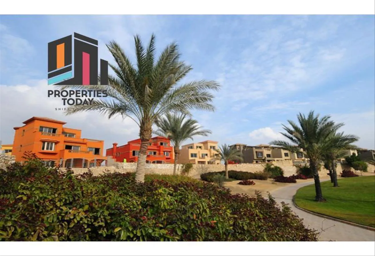 Sale in Palm Hills Golf Views: Villa corner Semi Finished In golf views