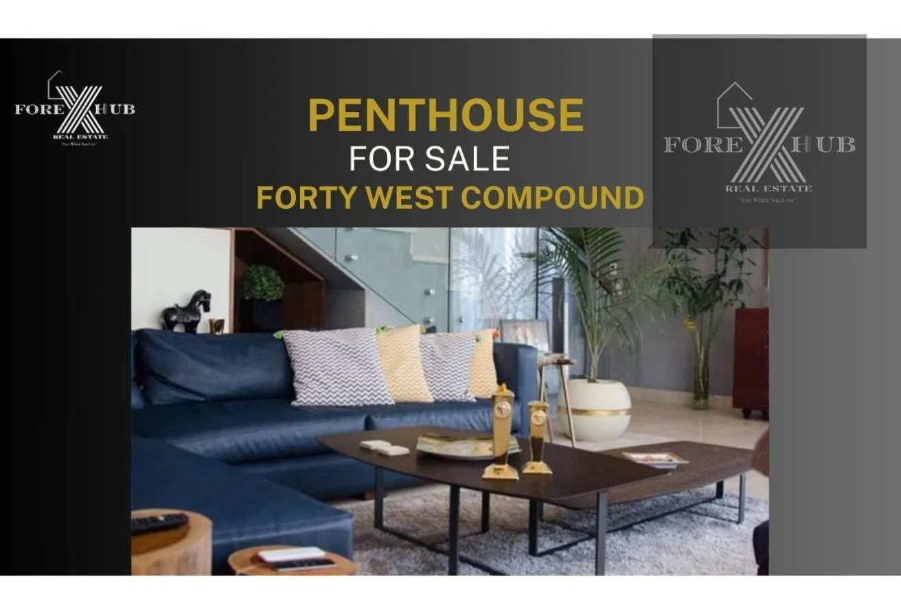 Sale in Forty West: A luxury hotel penthouse in FORTY WEST Compound  .