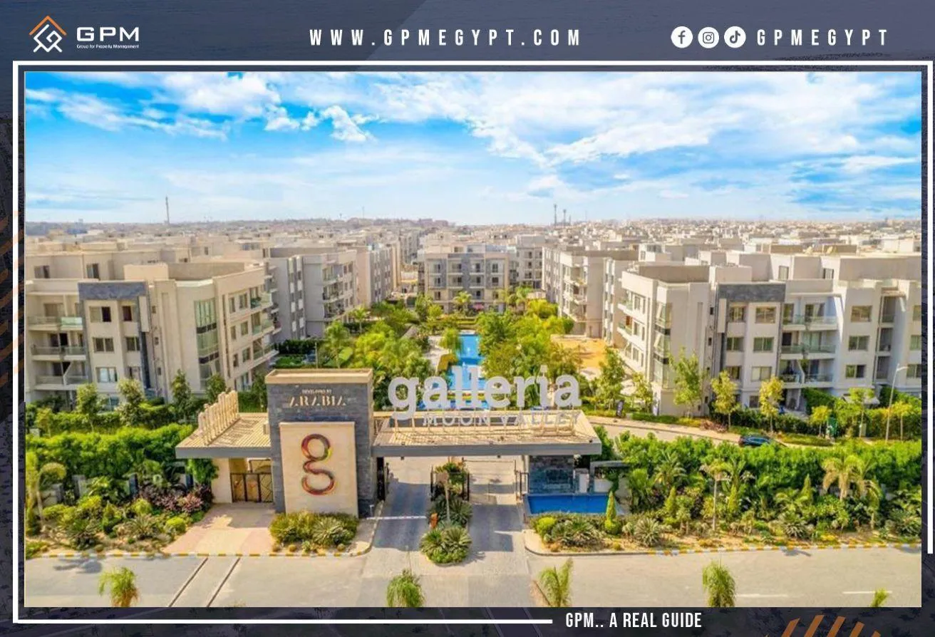 Sale in Galleria Moon Valley: Penthouse Finished Galleria Moon Valley New Cairo