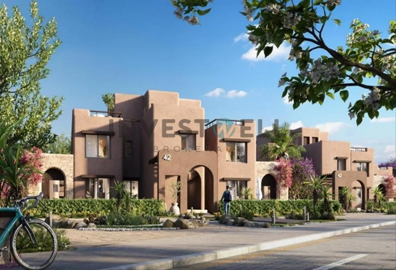 Sale in Qesm Ad Dabaah: Townhouse with sea view in 10 years installments