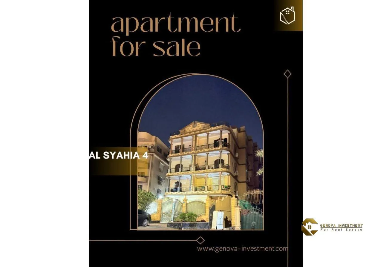 Sale in Touristic Zone 4: Apartment for sale in al sayhia 4 october